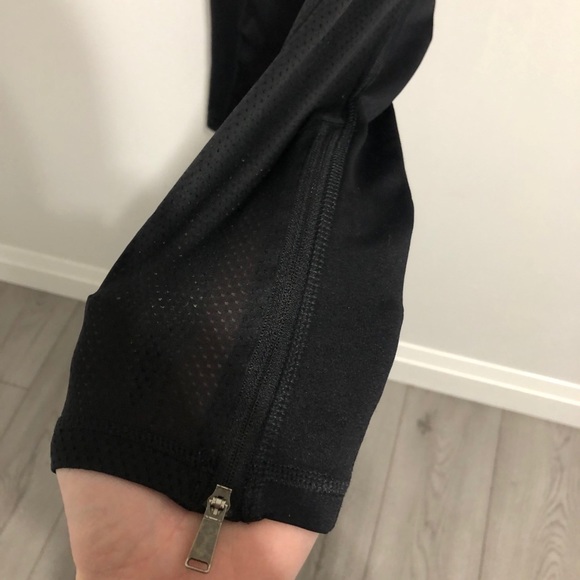 Reebok Mesh Panel 7/8 leggings w Back Zipper - Picture 9 of 14